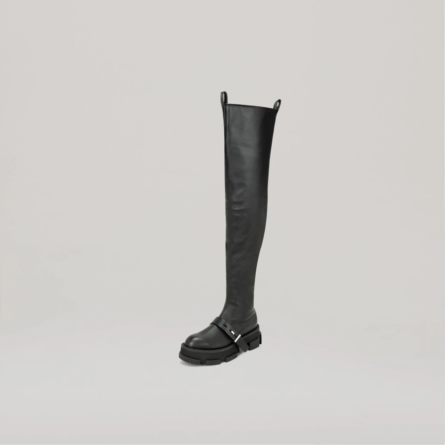 both x DION LEE-GAO PLATFORM THIGH HIGH BOOTS-BLACK sold by both product image thumbnail 2