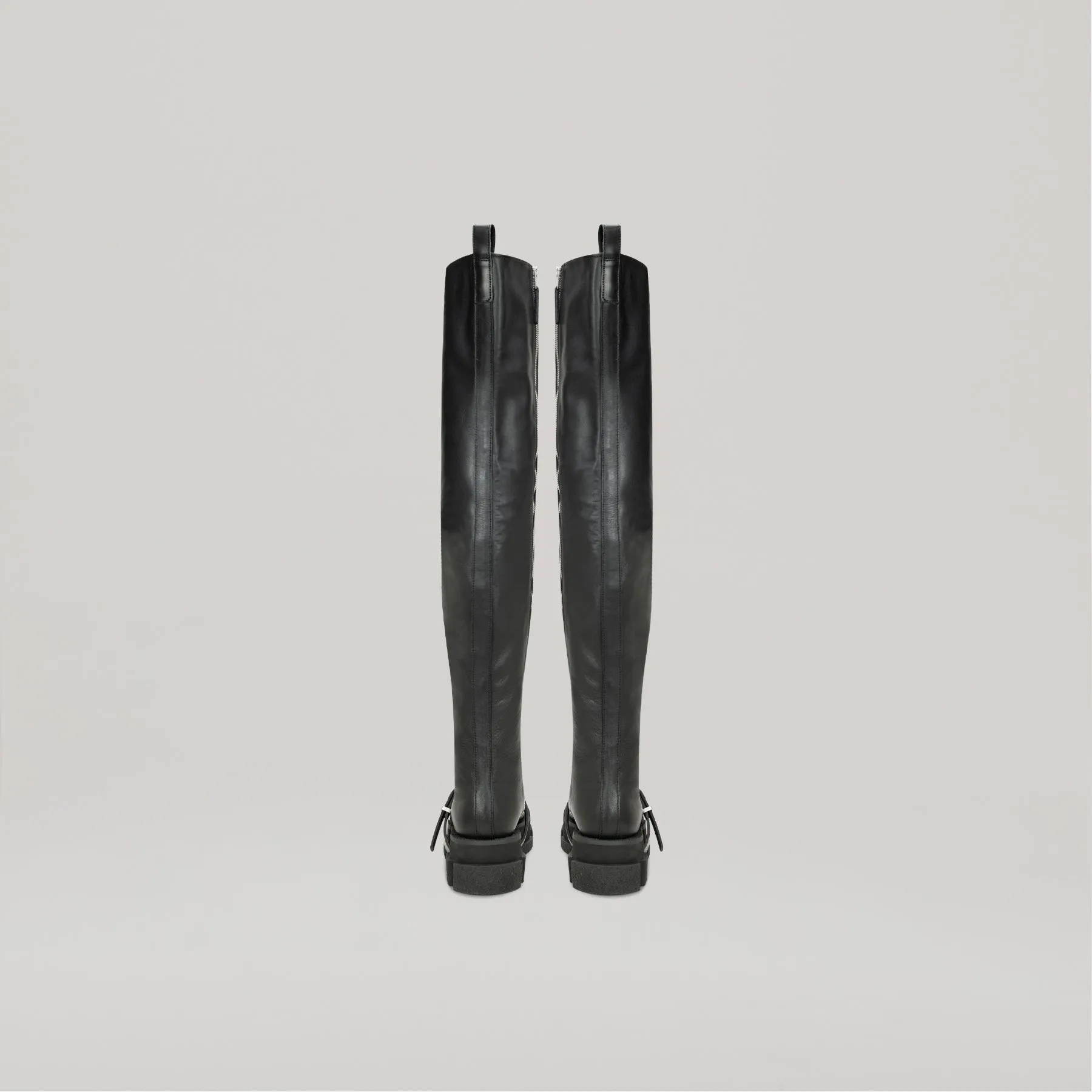 both x DION LEE-GAO PLATFORM THIGH HIGH BOOTS-BLACK sold by both product image thumbnail 5