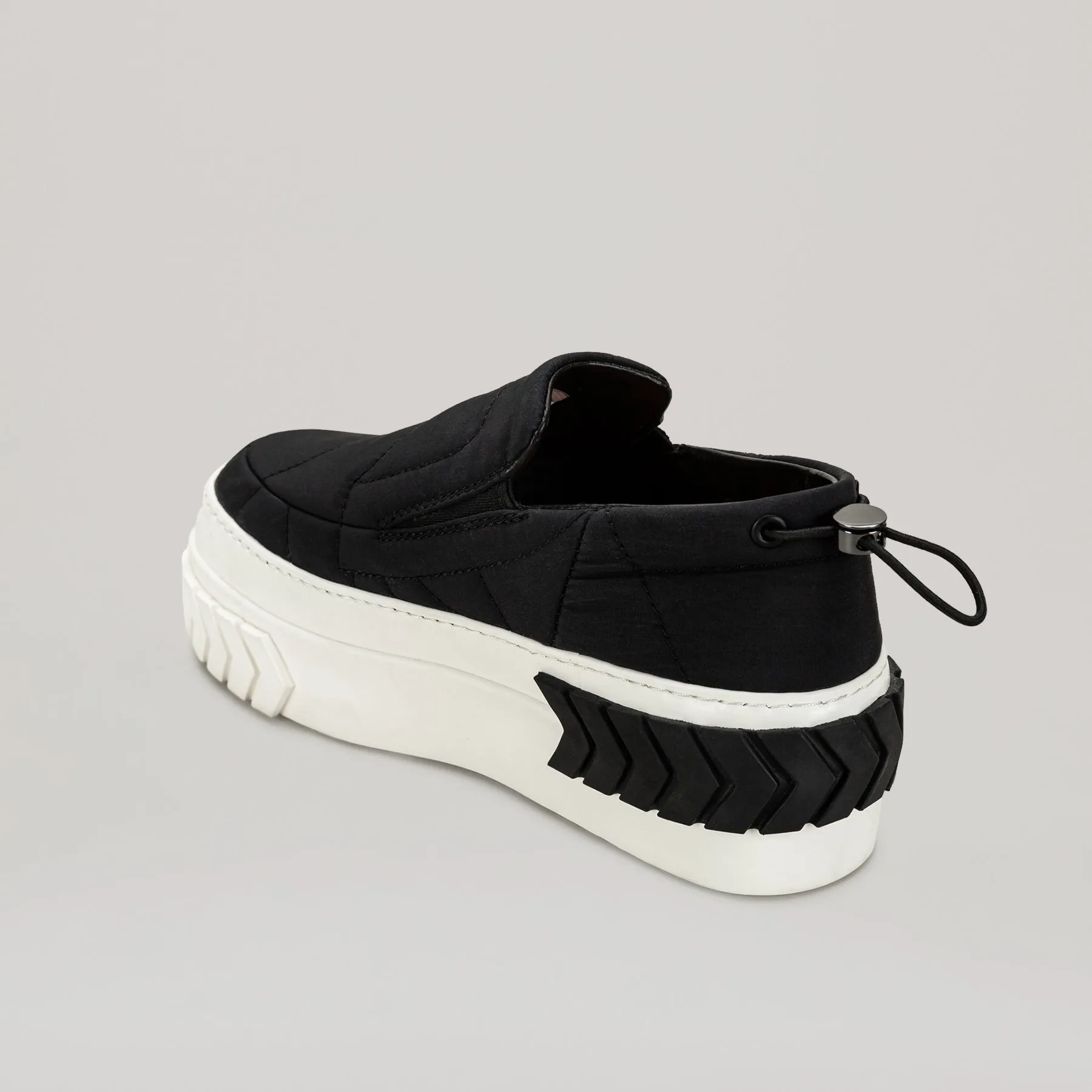 both - TYRES PLATFORM LOW TOP-BLACK/WHITE sold by both product image thumbnail 4