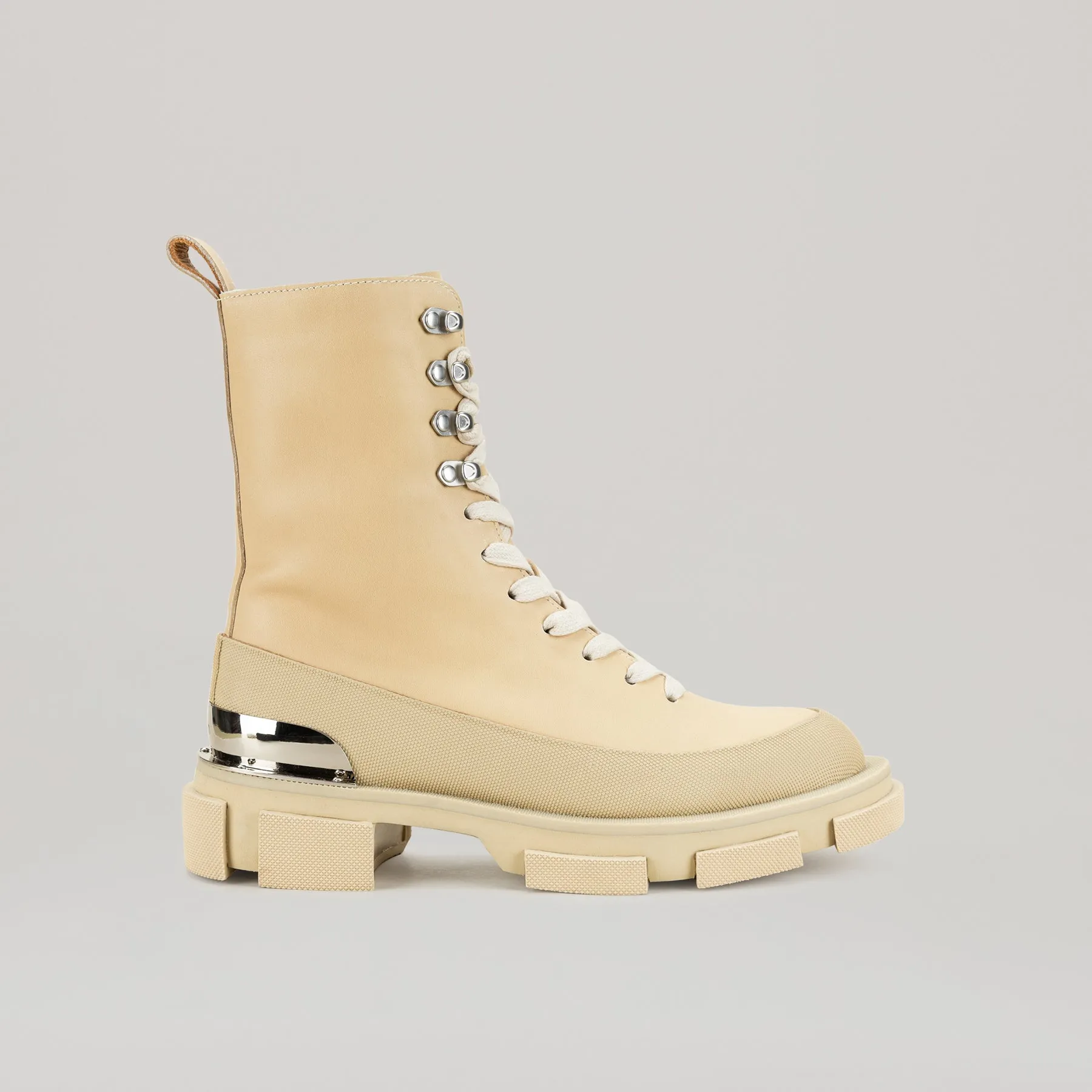 both - GAO HIGH BOOTS-BEIGE sold by both