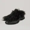 both - GAO EVA LOW FUR-BLACK sold by both
