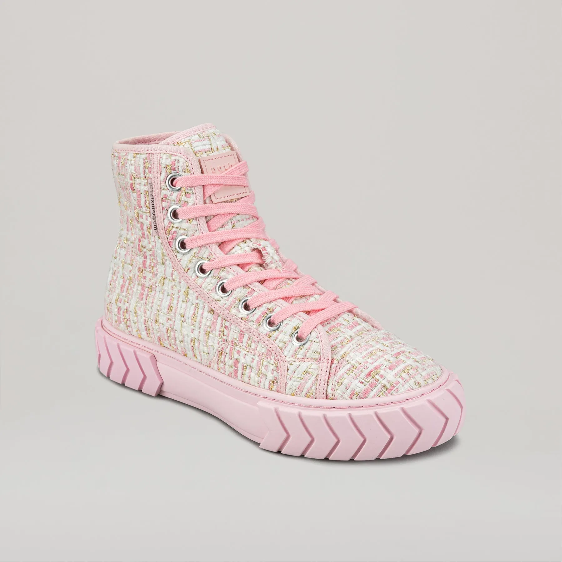 both - TYRES HIGH TOP-PINK/PINK sold by both product image thumbnail 2
