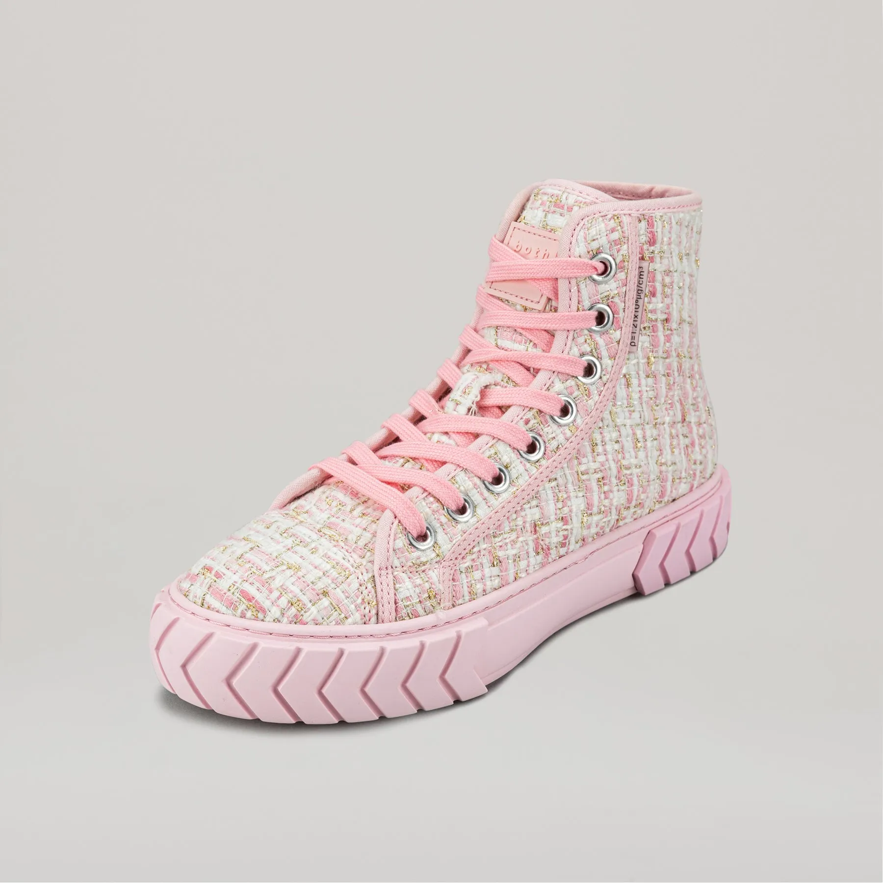 both - TYRES HIGH TOP-PINK/PINK sold by both product image thumbnail 3