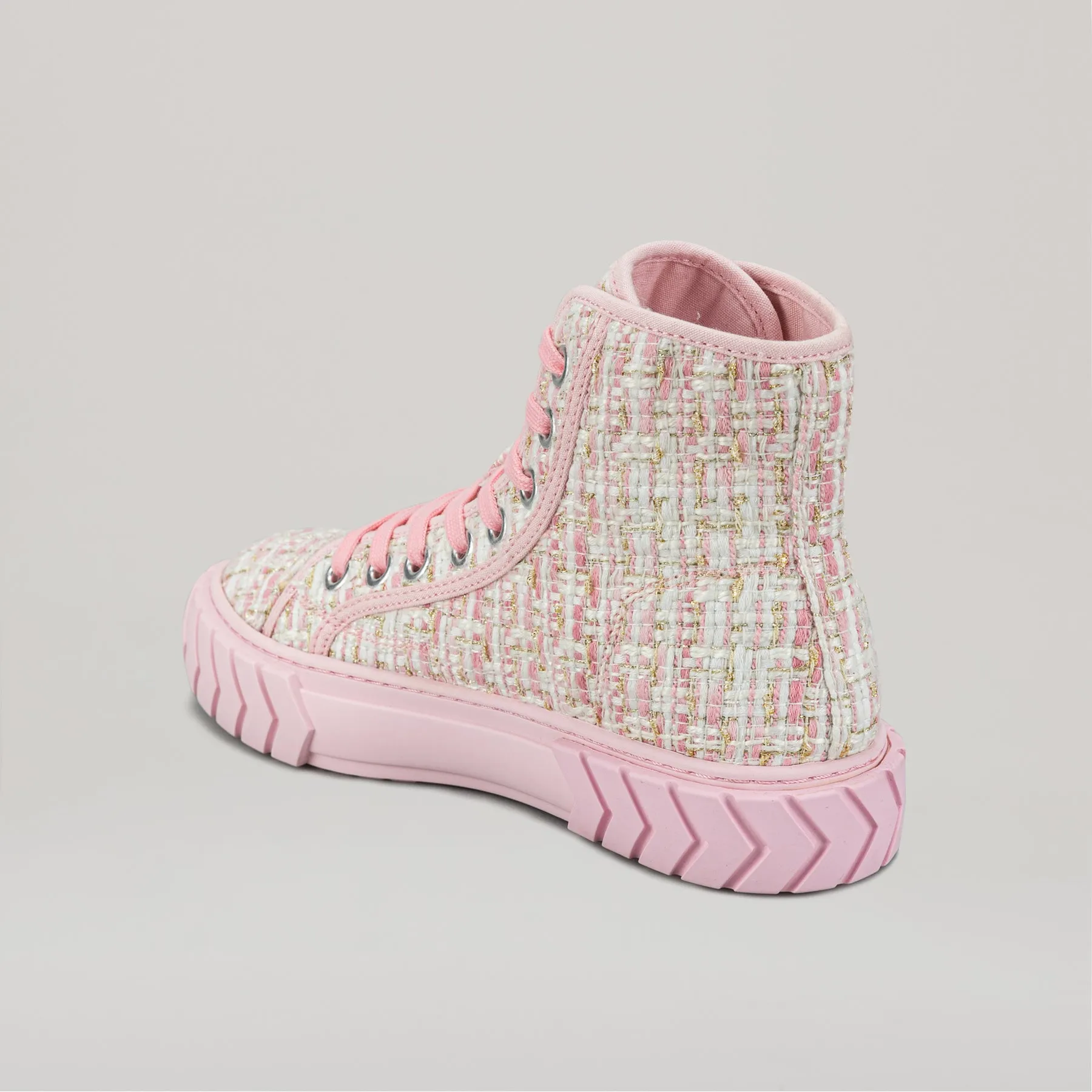 both - TYRES HIGH TOP-PINK/PINK sold by both product image thumbnail 4