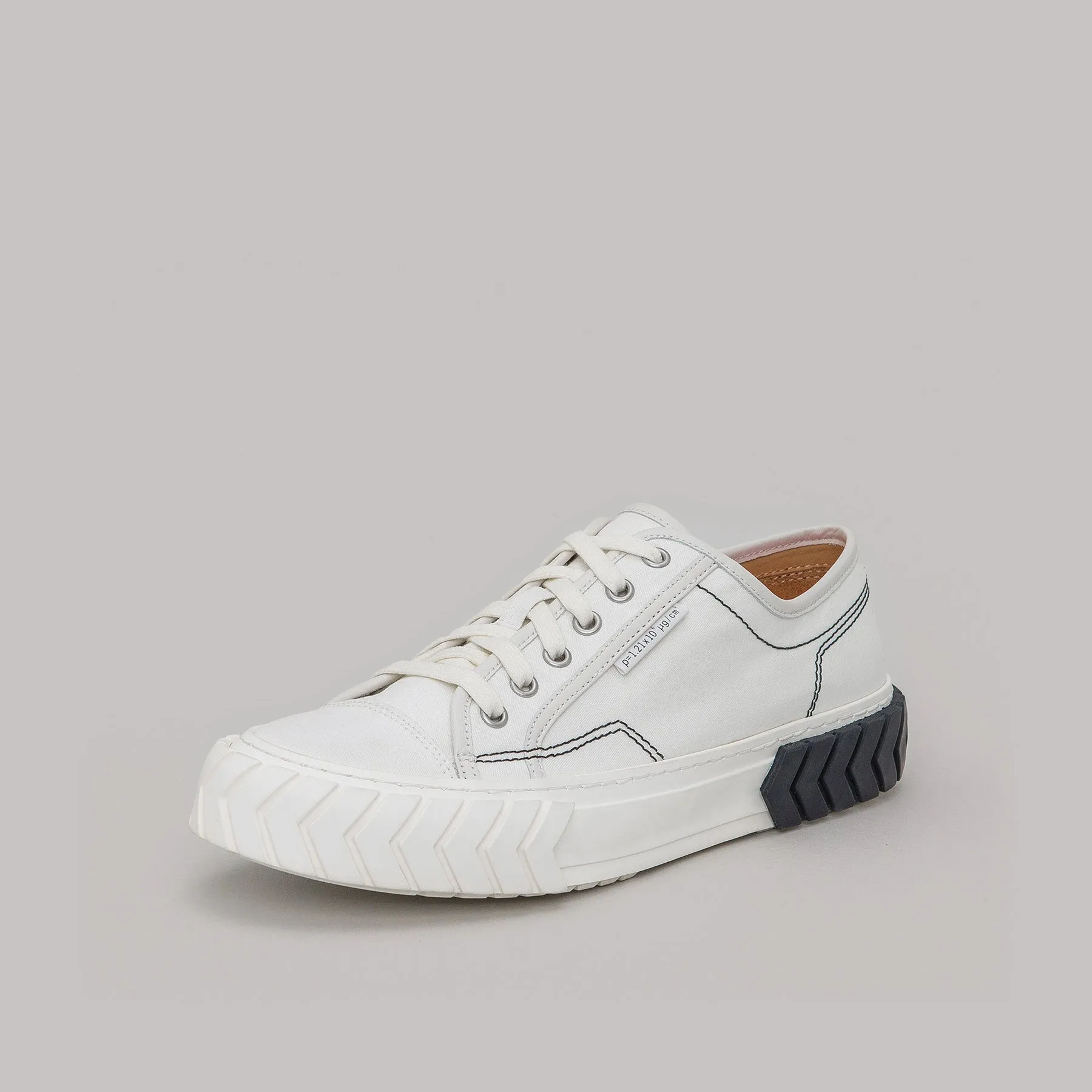 both - TYRES LOW TOP-WHITE/BLACK sold by both product image thumbnail 4