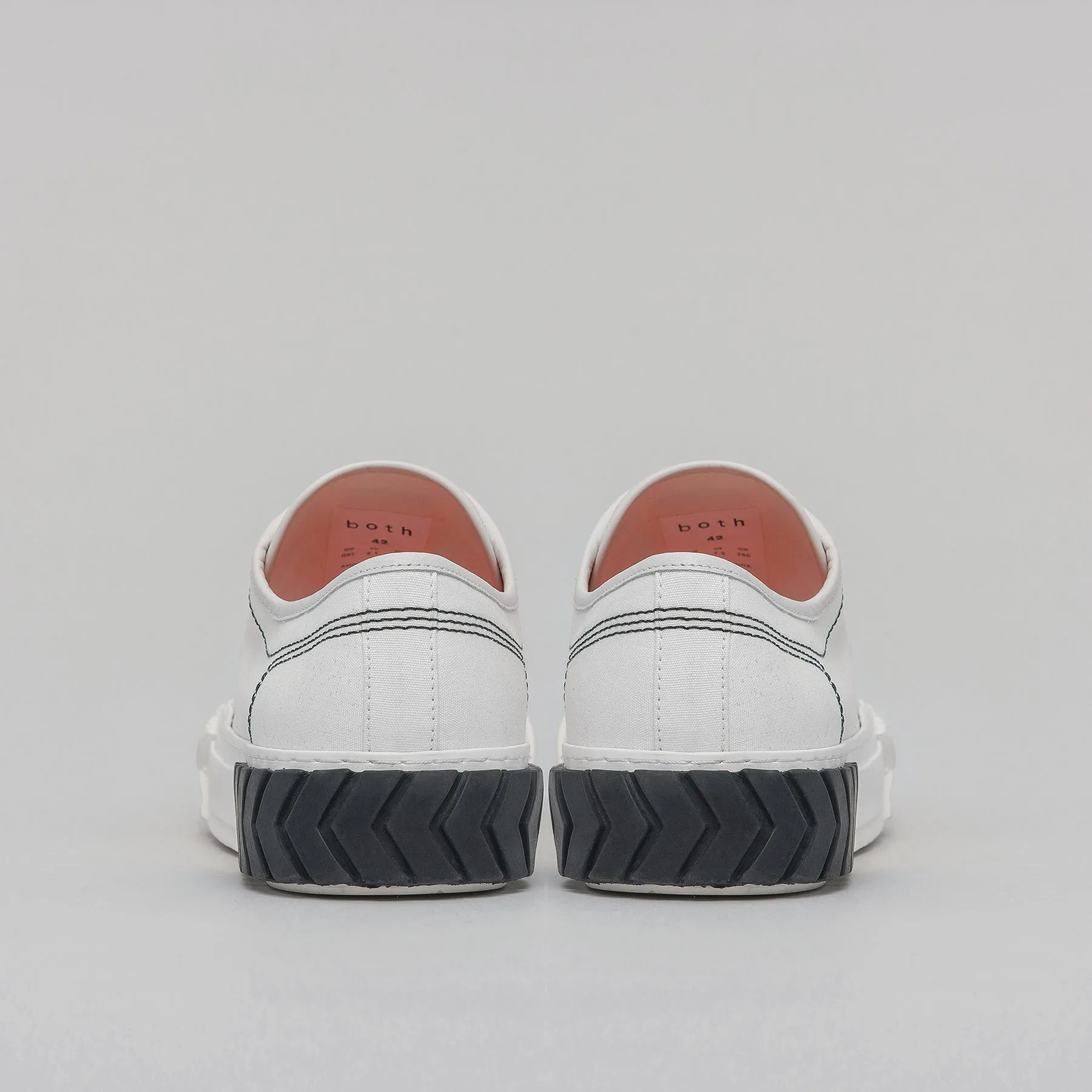 both - TYRES LOW TOP-WHITE/BLACK sold by both product image thumbnail 5