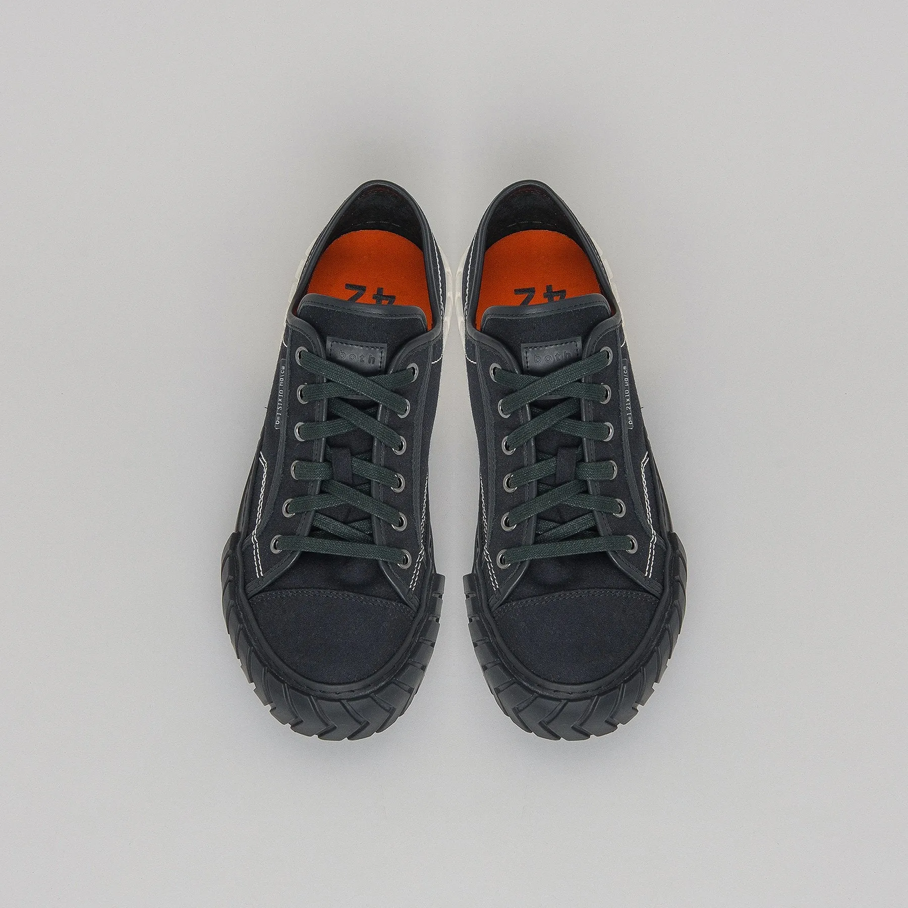 both - TYRES LOW TOP-BLACK/WHITE sold by both product image thumbnail 5