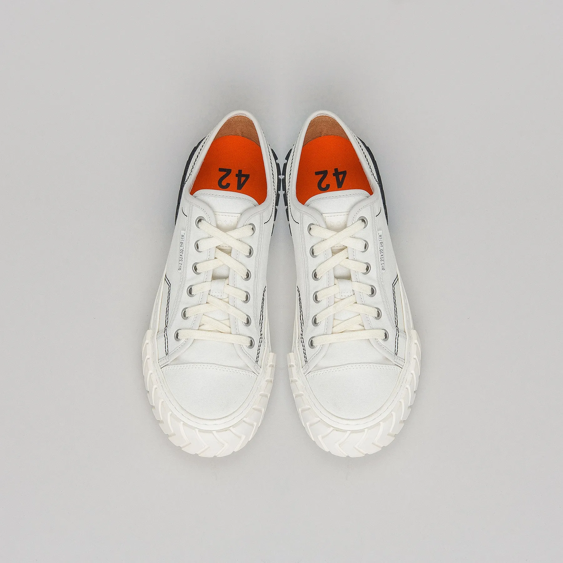 both - TYRES LOW TOP-WHITE/BLACK sold by both product image thumbnail 5