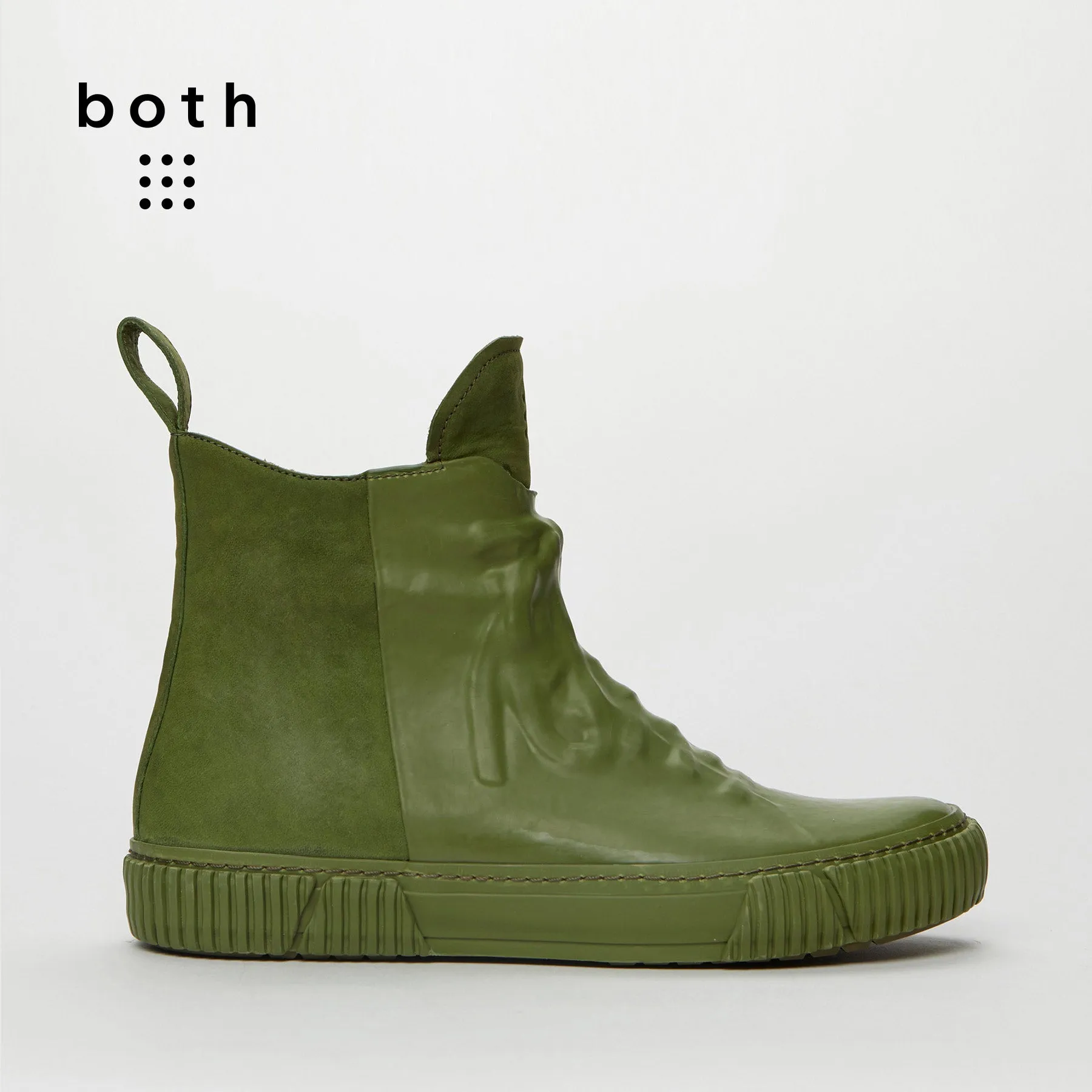 both-Rubber covered High-top-Army Green sold by both
