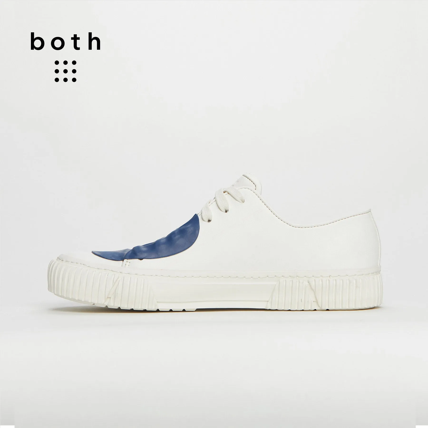 both-Rubber patch Low-top-WHT/BLU sold by both product image thumbnail 2
