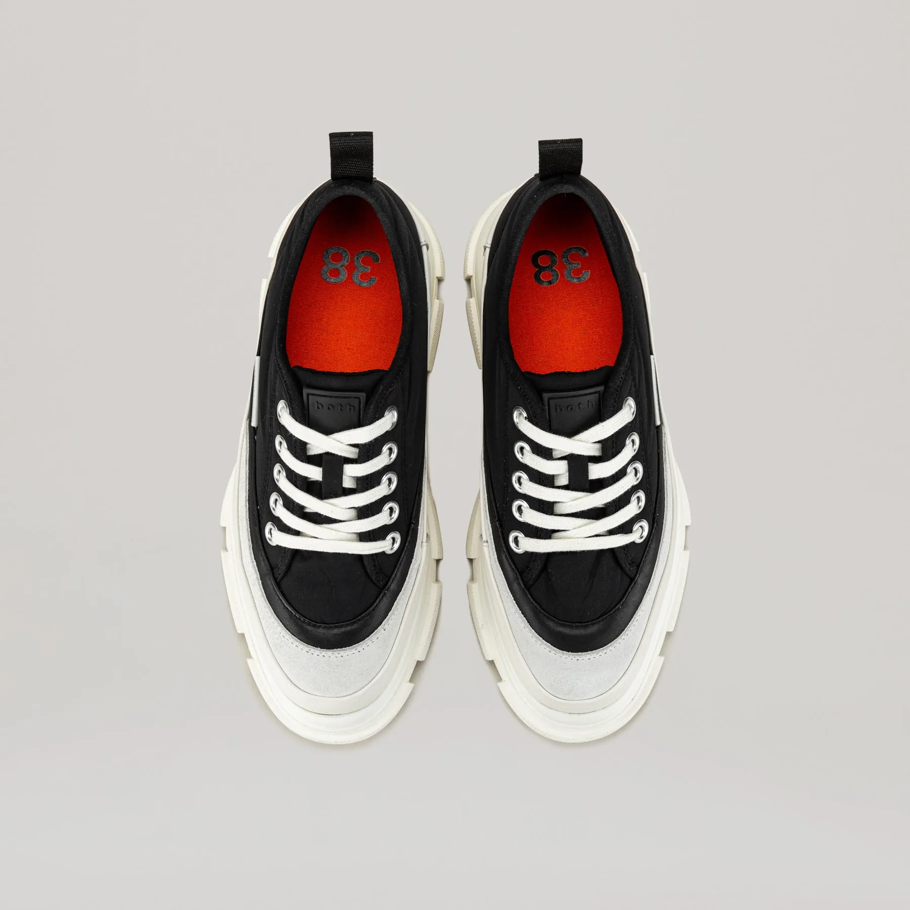 both - GAO EVA LOW TOP-BLACK/WHITE sold by both product image thumbnail 5