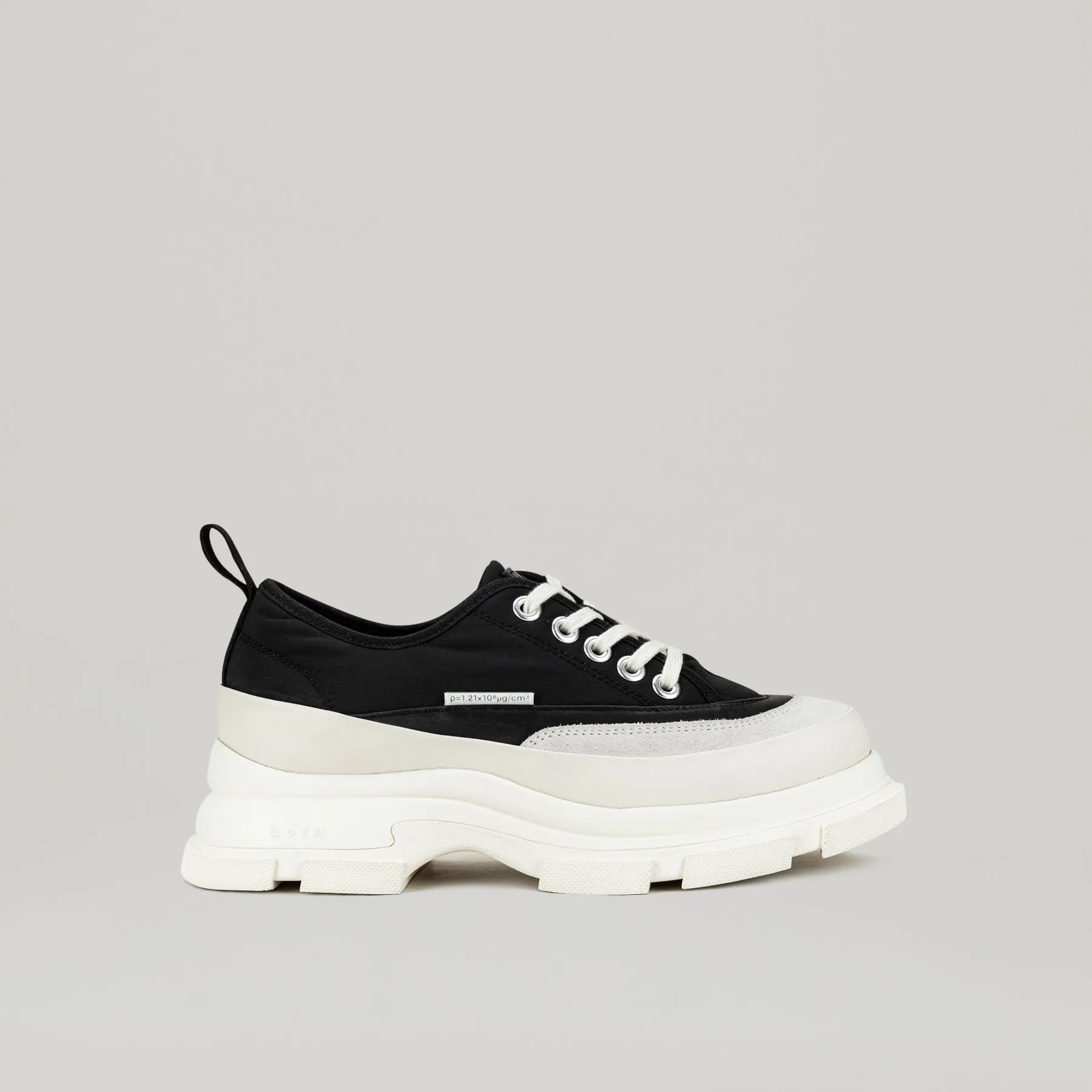 both - GAO EVA LOW TOP-BLACK/WHITE sold by both