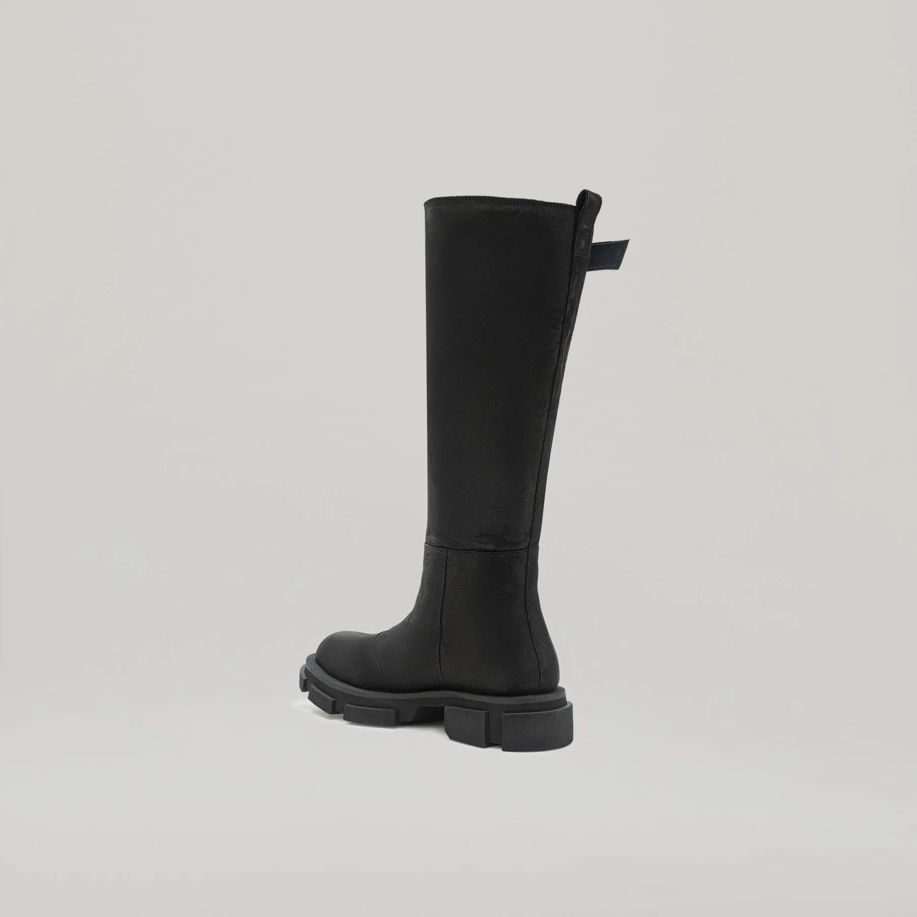 both - GAO PIERCED KNEE BOOT-BLACK sold by both product image thumbnail 4