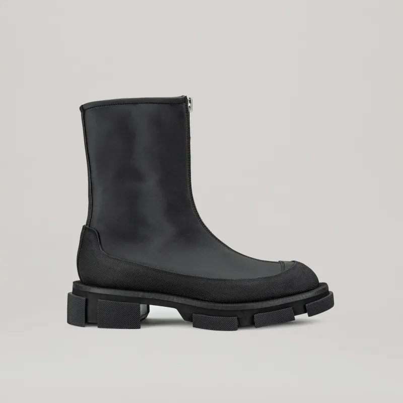 both - GAO TWO-WAYS BOOTS-BLACK sold by both