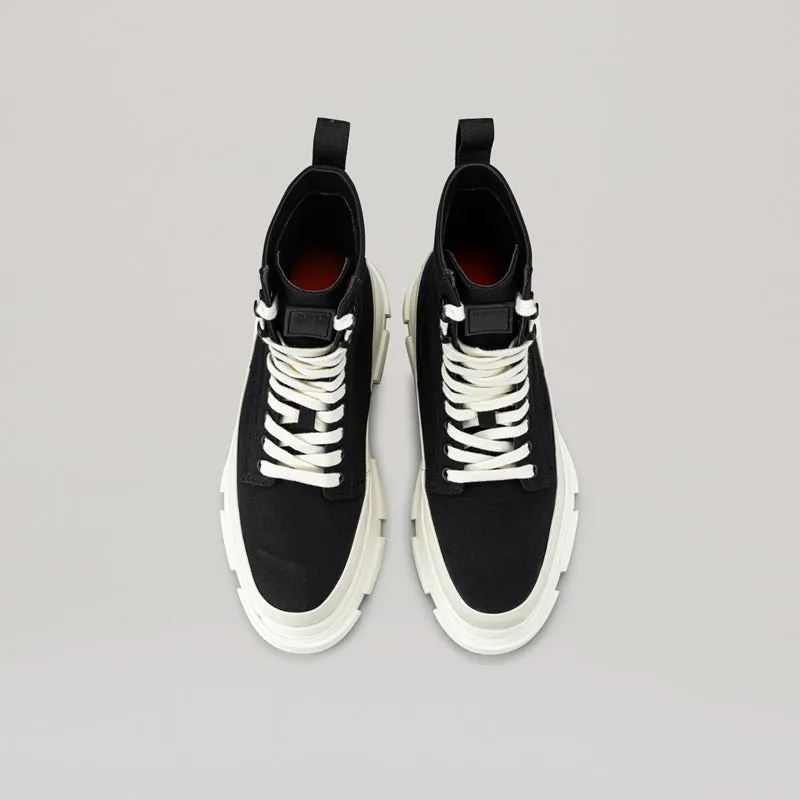both - GAO EVA HIGH TOP-WHITE/BLACK sold by both product image thumbnail 5