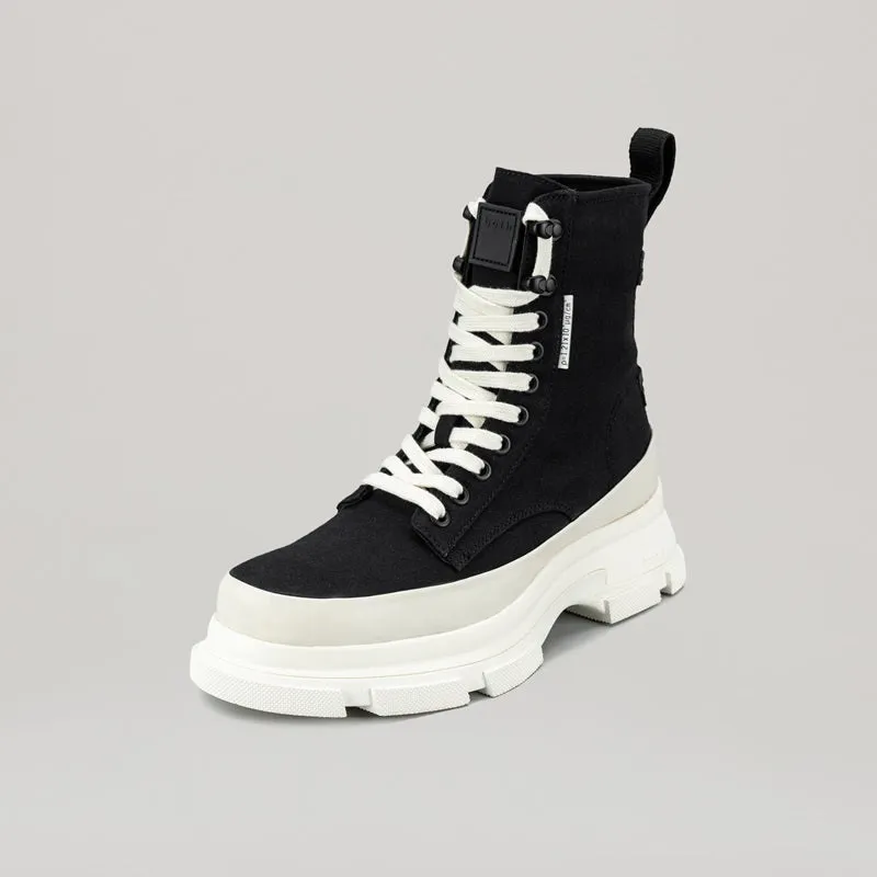 both - GAO EVA HIGH TOP-WHITE/BLACK sold by both product image thumbnail 3