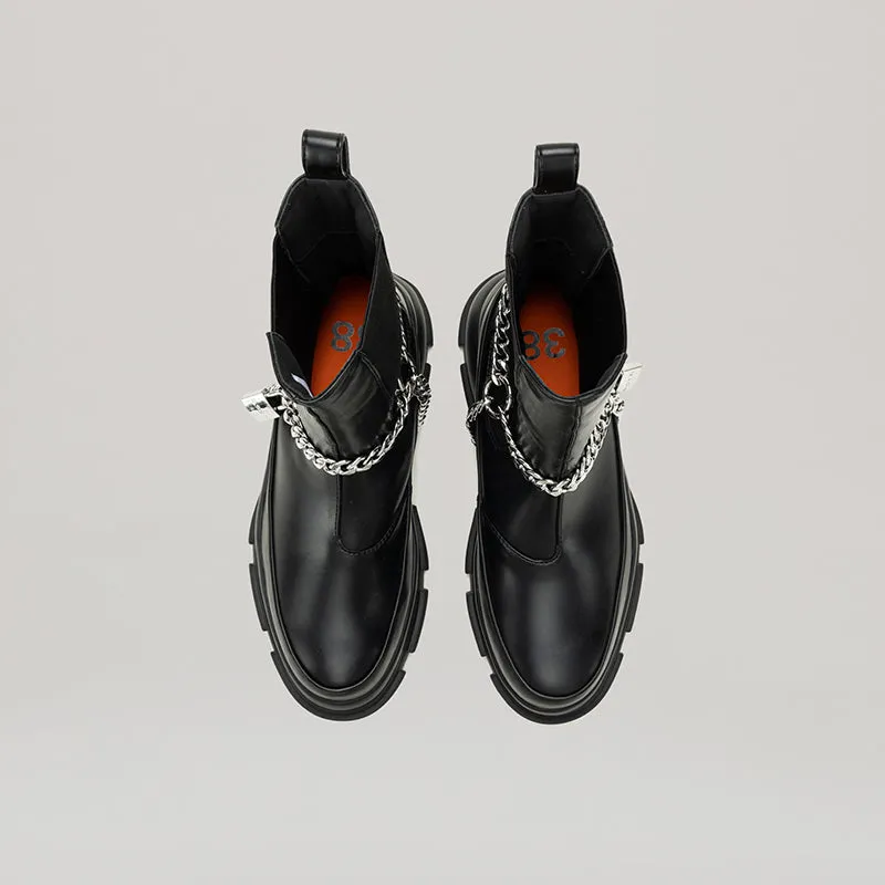 both - GAO EVA HIGH CHELSEA-BLACK-M sold by both product image thumbnail 5