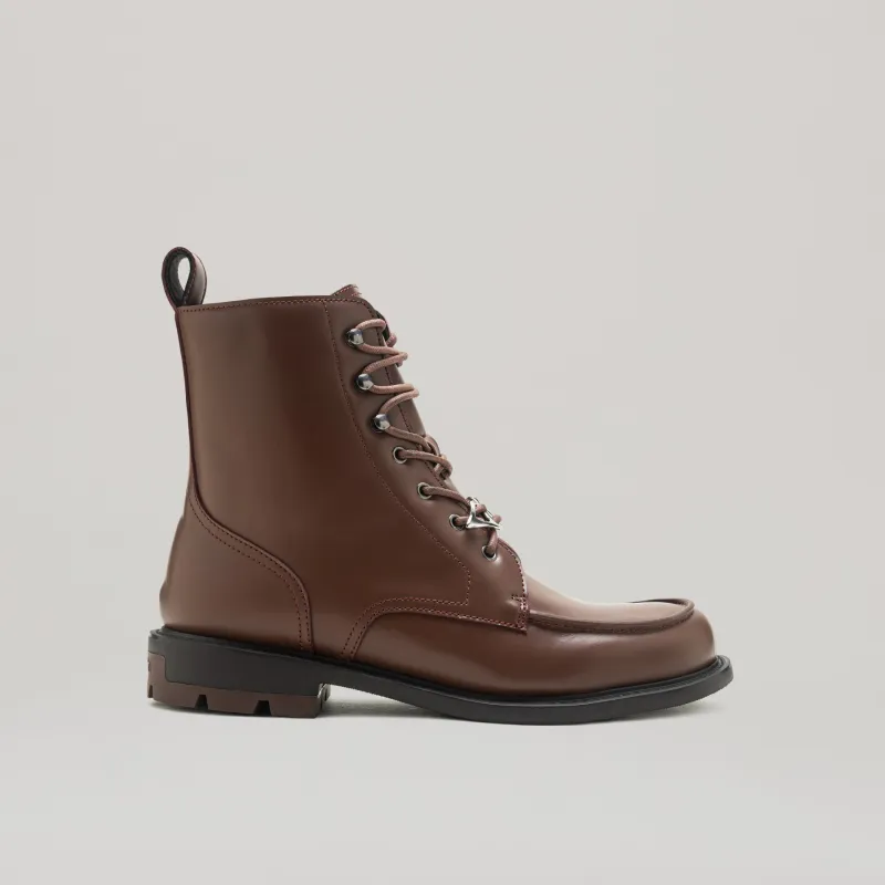 both - RE:RE MOCCASIN BOOTS-BRN sold by both