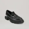 both - GAO LOAFER-BLACK/SILVER sold by both