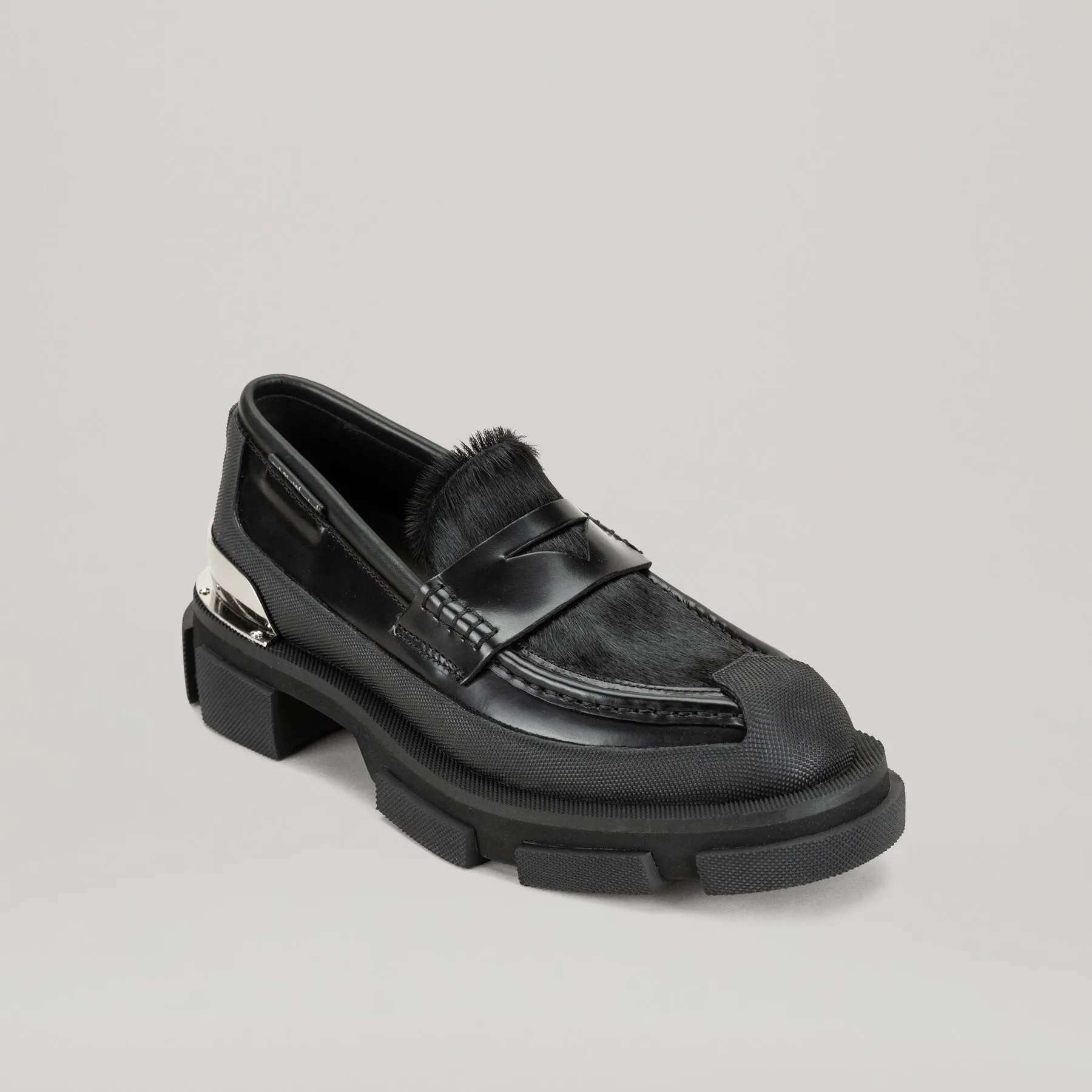 both - GAO LOAFER-BLACK/SILVER sold by both product image thumbnail 4