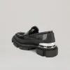 both - GAO LOAFER-BLACK/SILVER sold by both