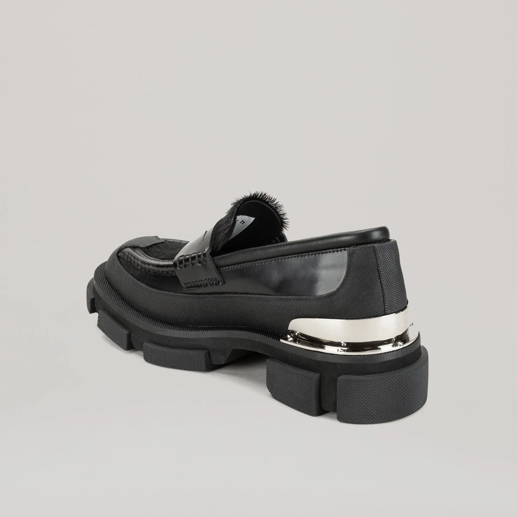 both - GAO LOAFER-BLACK/SILVER sold by both product image thumbnail 3