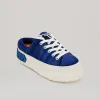both - TYRES PLATFORM MULES-WHITE/BLUE sold by both