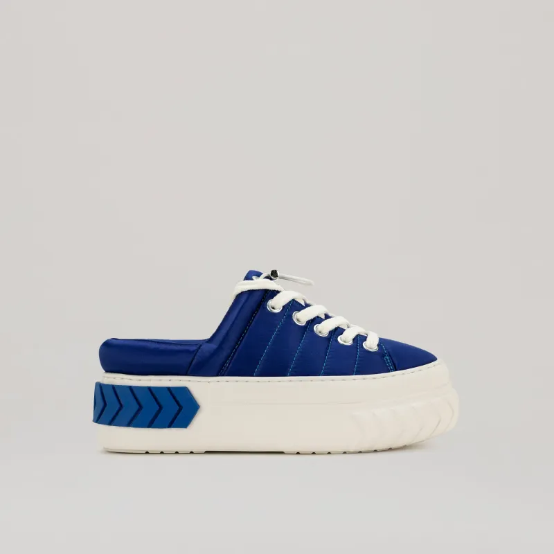 both - TYRES PLATFORM MULES-WHITE/BLUE sold by both