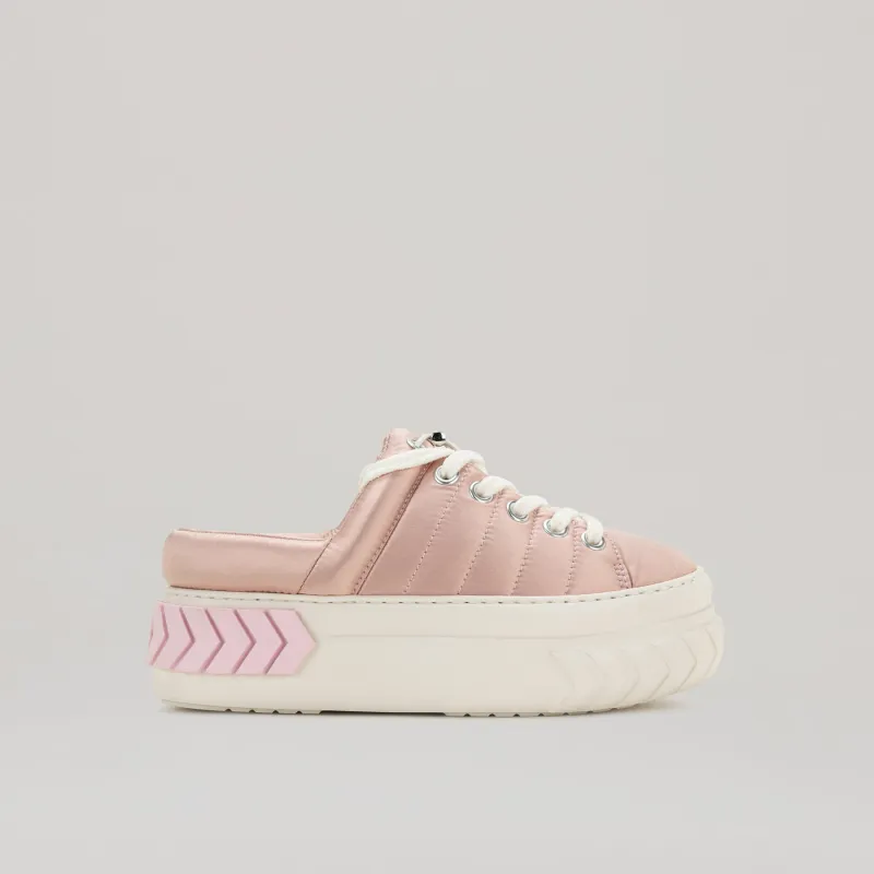both - TYRES PLATFORM MULES-WHITE/PINK sold by both