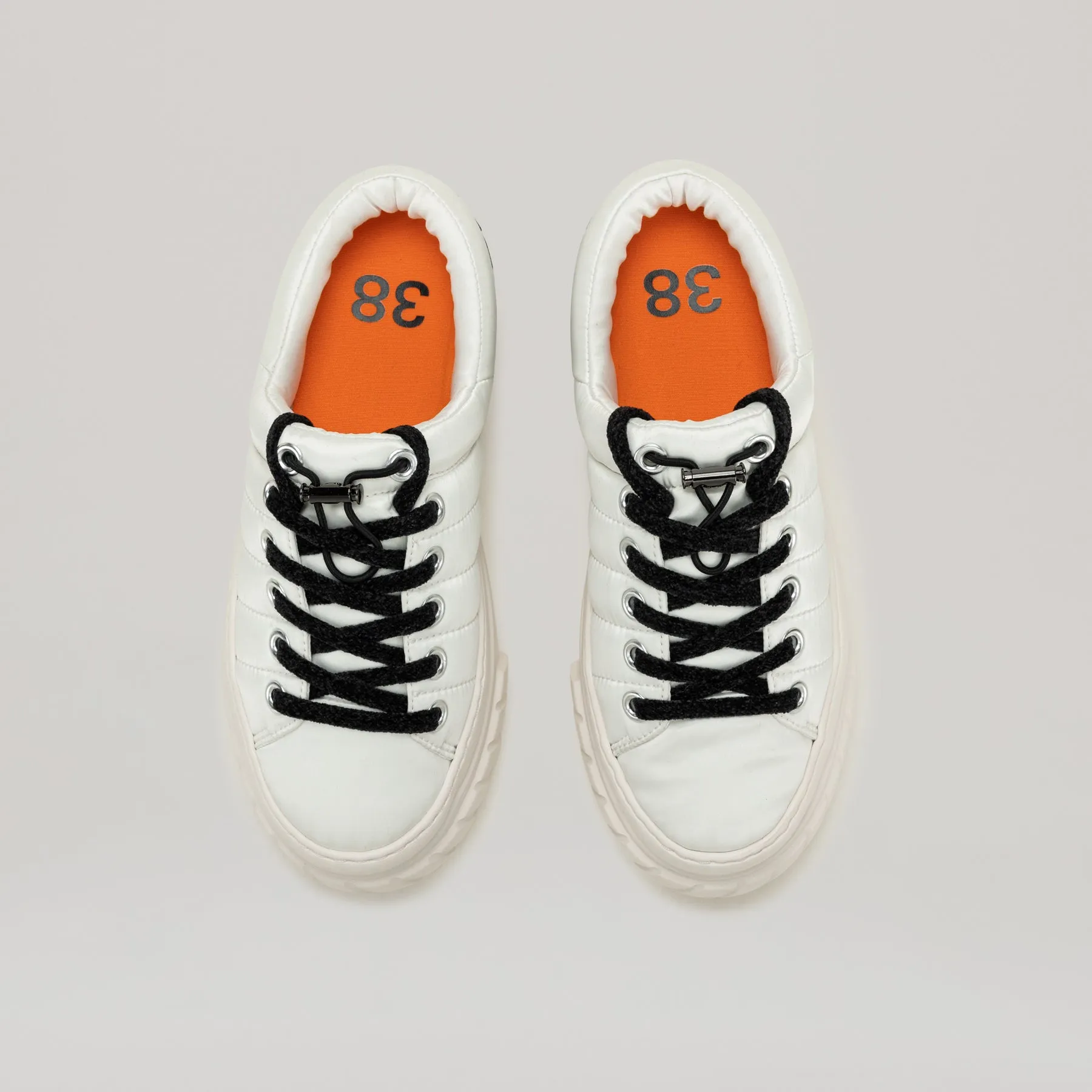 both - TYRES PLATFORM MULES-WHITE/BLACK sold by both product image thumbnail 5