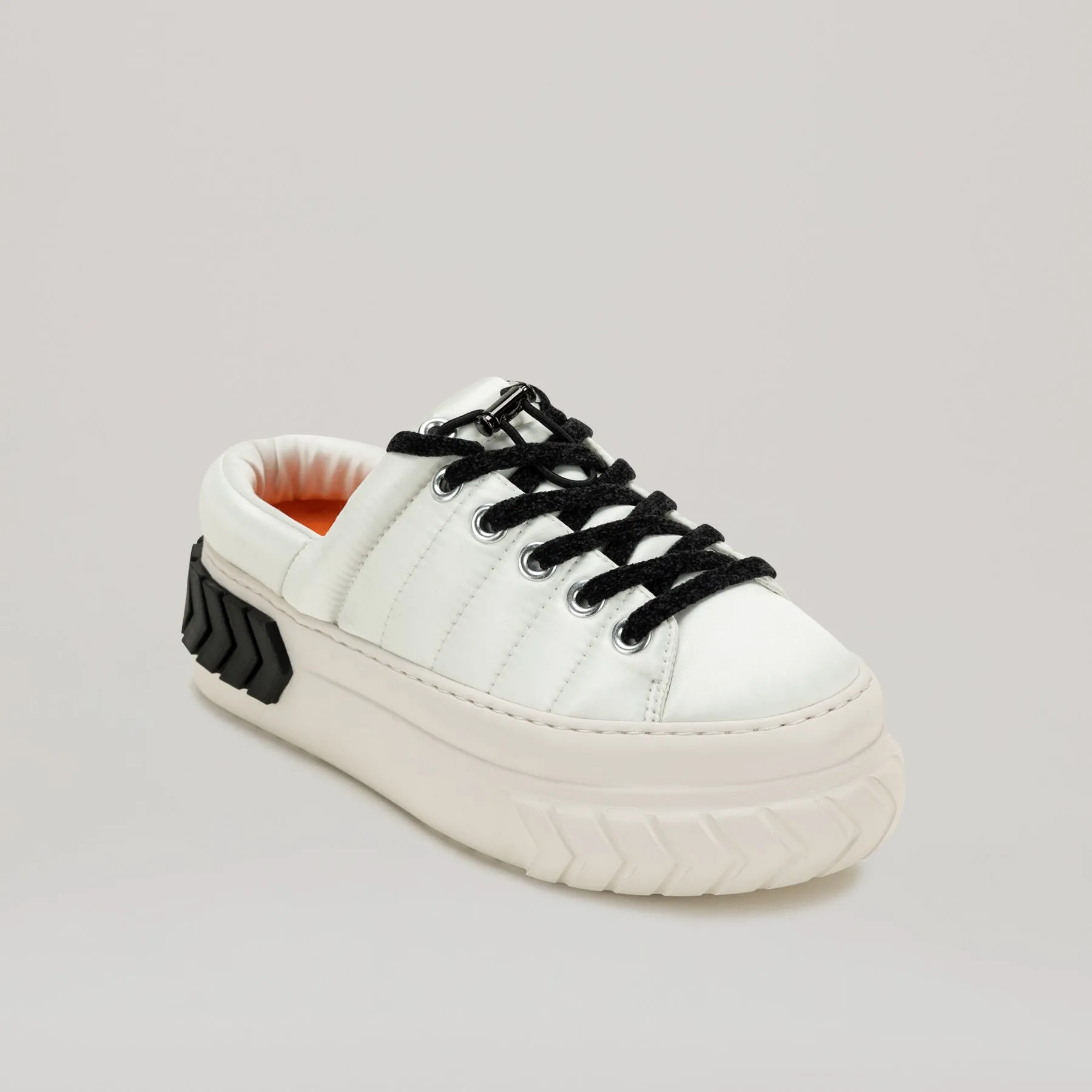 both - TYRES PLATFORM MULES-WHITE/BLACK sold by both product image thumbnail 4