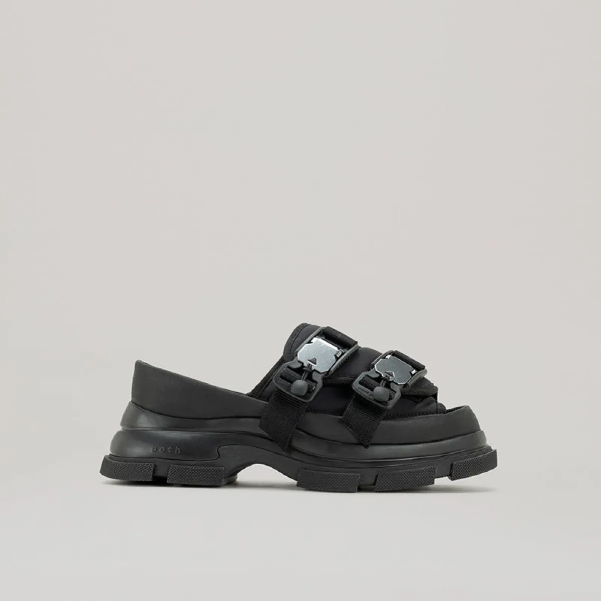 靴 both paris GAO EVA BUCKLED SLIDES-BLACK both - GAO EVA BUCKLED SLIDES-BLACK | Parallel