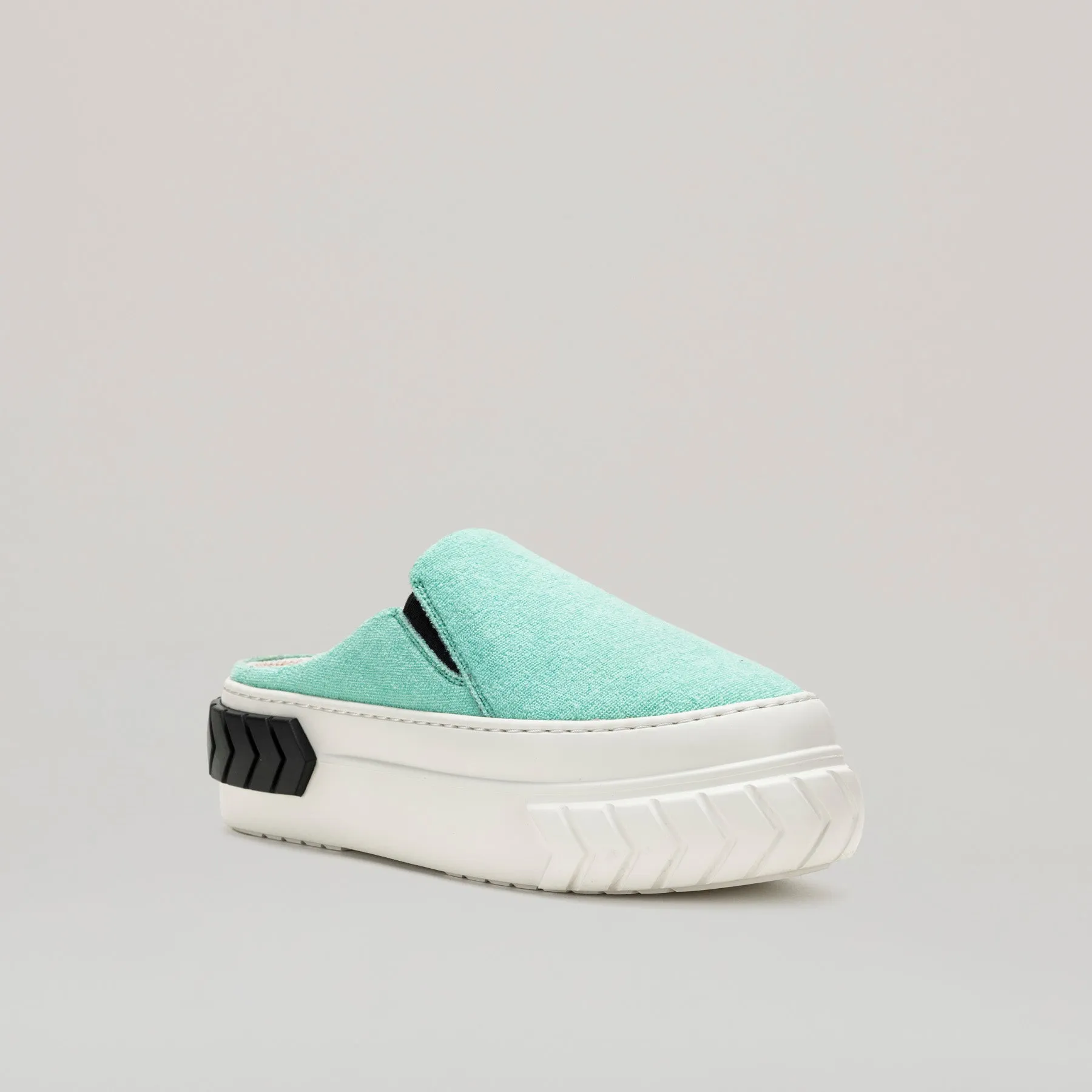 both - TYRES PLATFORM MULES-WHITE/GREEN sold by both product image thumbnail 4