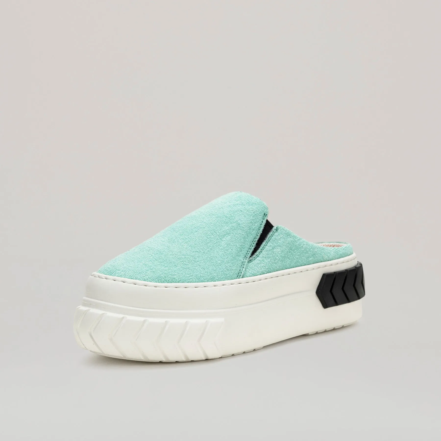 both - TYRES PLATFORM MULES-WHITE/GREEN sold by both product image thumbnail 2