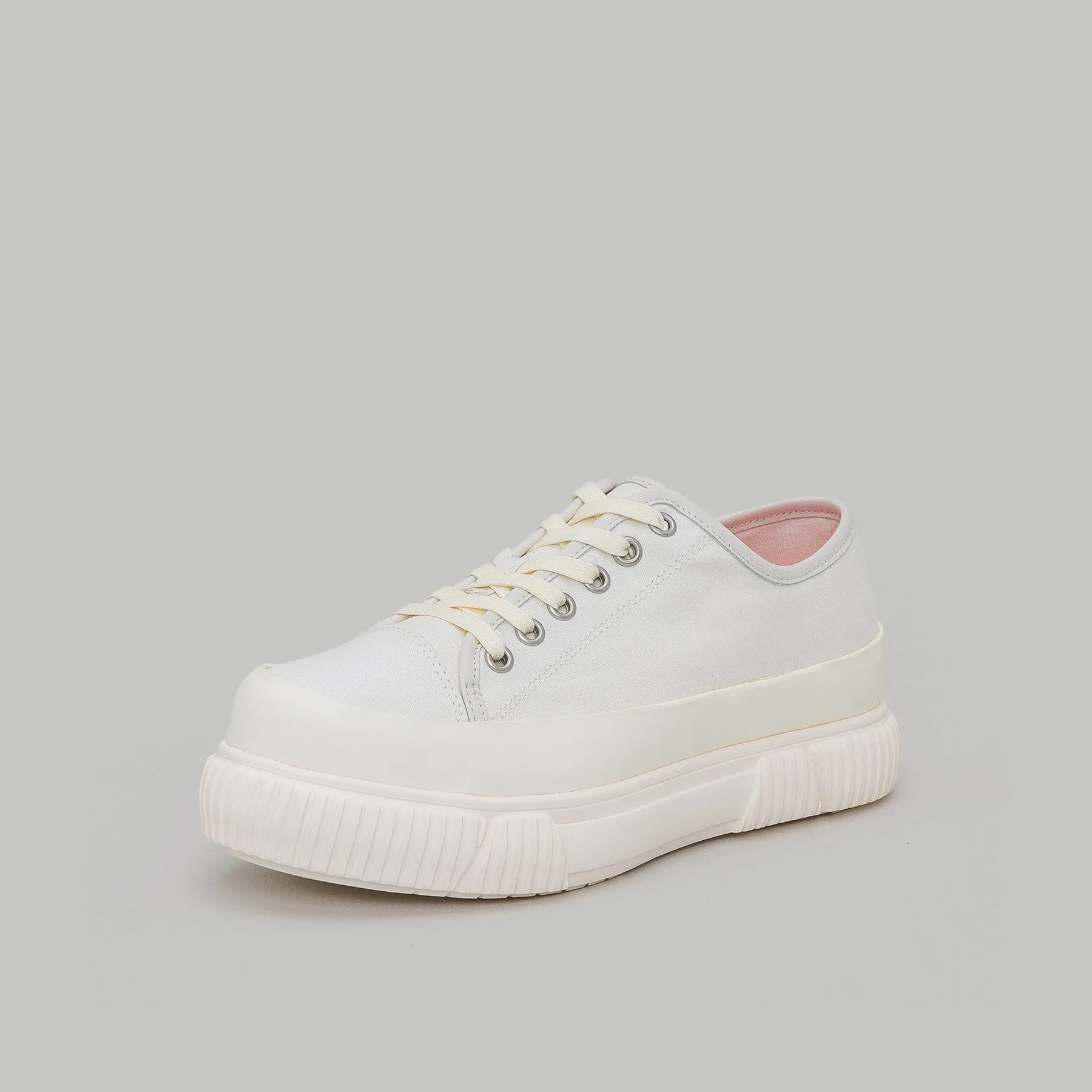 both - EVA PLATFORM SNEAKER-WHITE/WHITE sold by both product image thumbnail 4