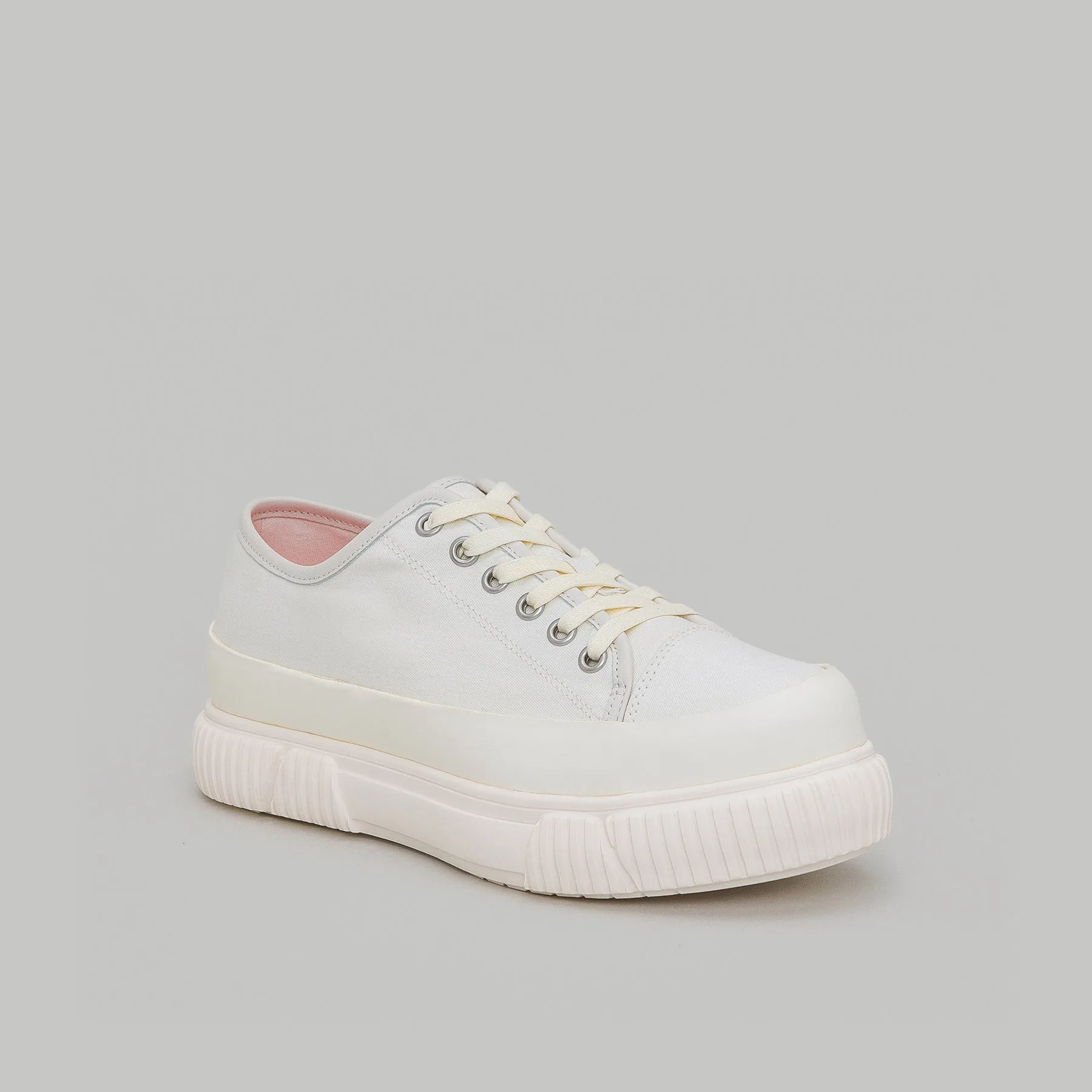both - EVA PLATFORM SNEAKER-WHITE/WHITE sold by both product image thumbnail 2
