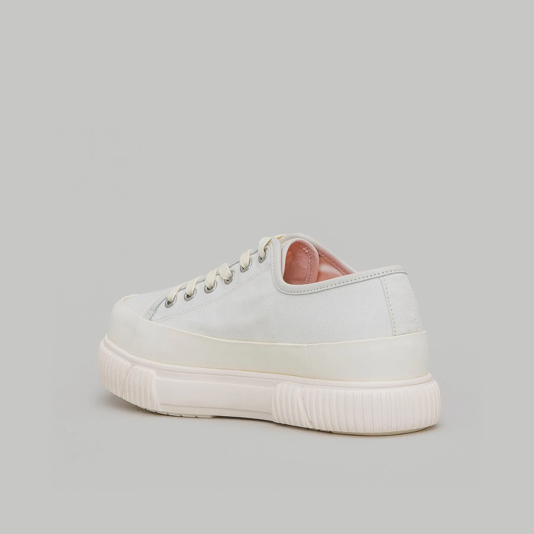 both - EVA PLATFORM SNEAKER-WHITE/WHITE sold by both product image thumbnail 3