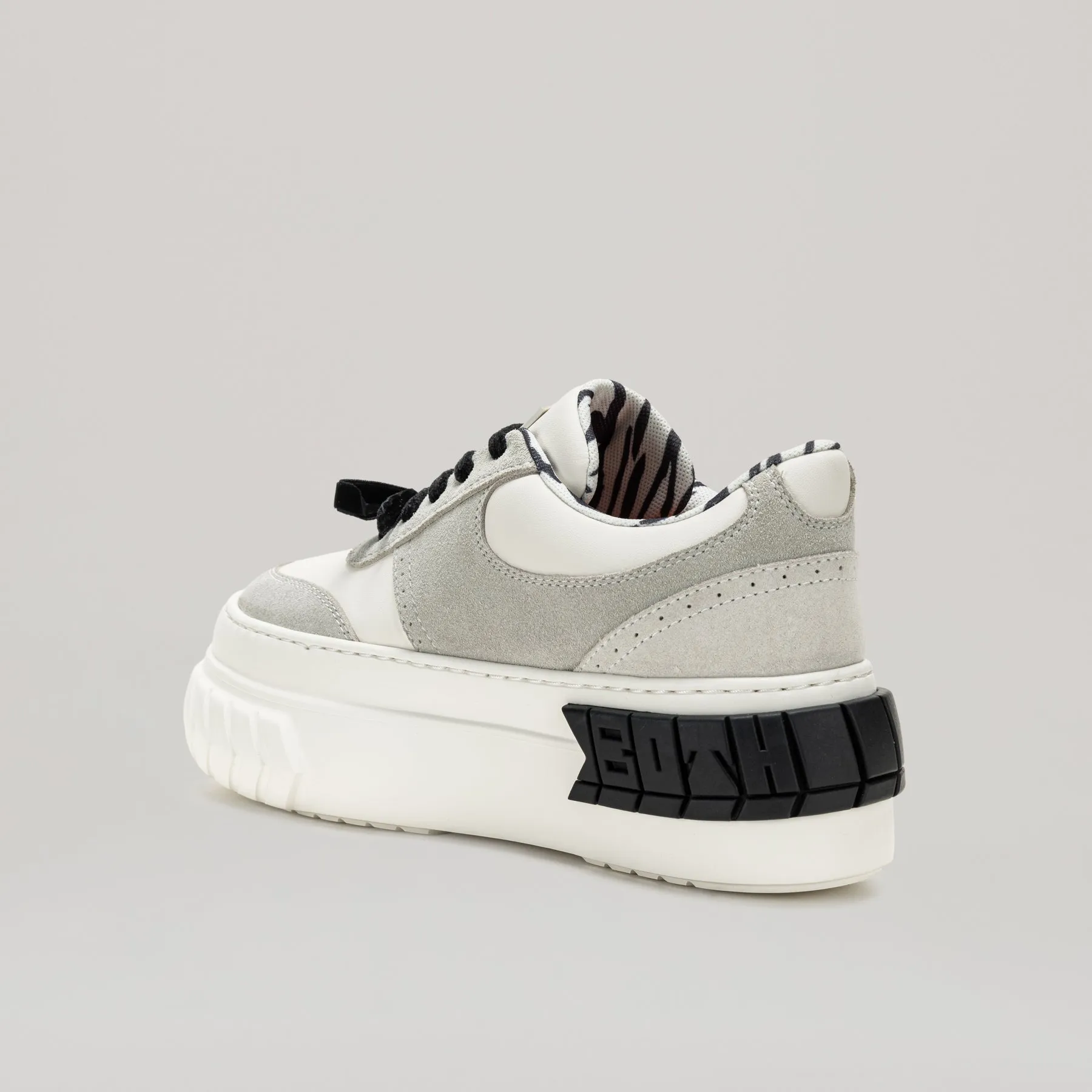 both - TYRES PLATFORM SNEAKER-BLACK/GREY sold by both product image thumbnail 4