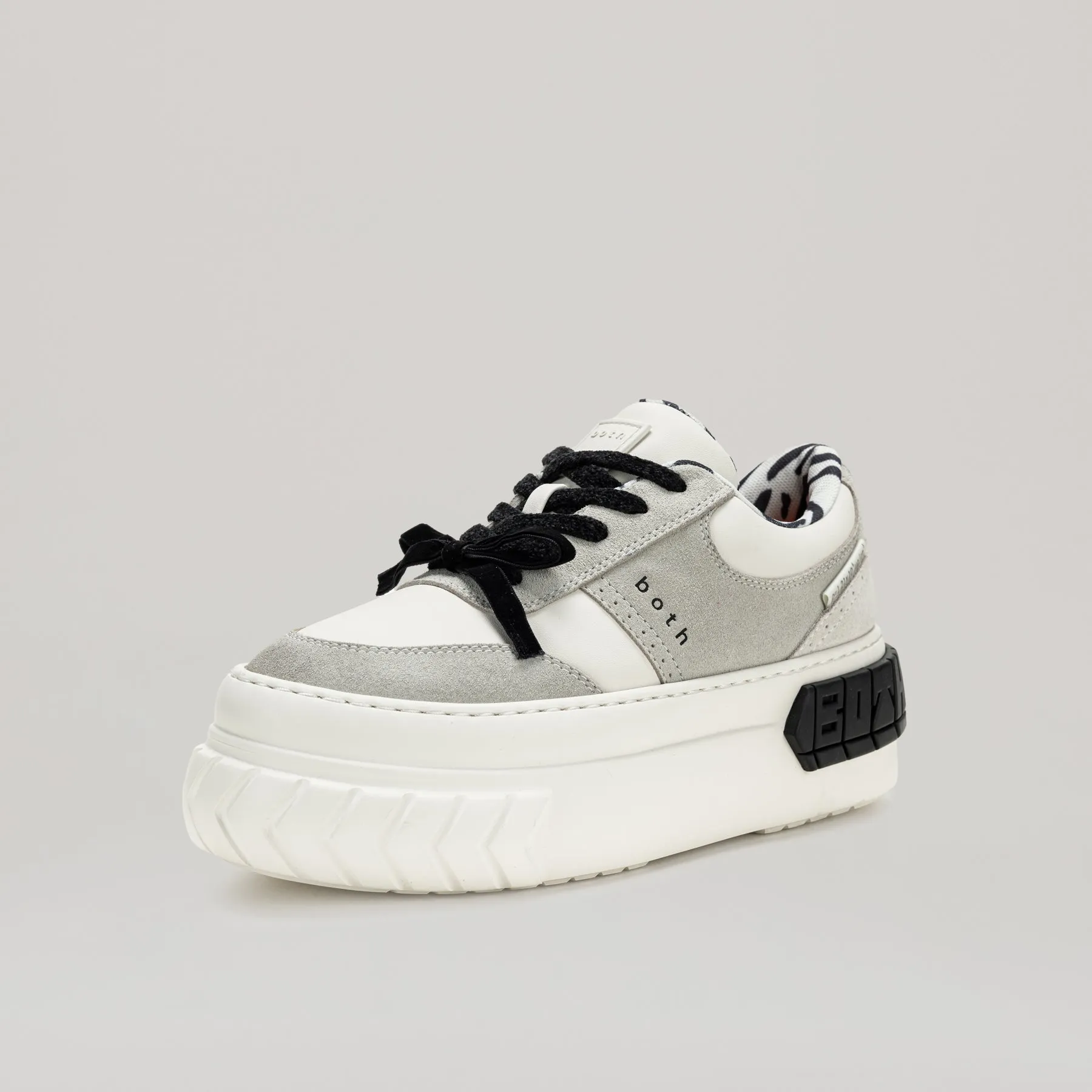 both - TYRES PLATFORM SNEAKER-BLACK/GREY sold by both product image thumbnail 3