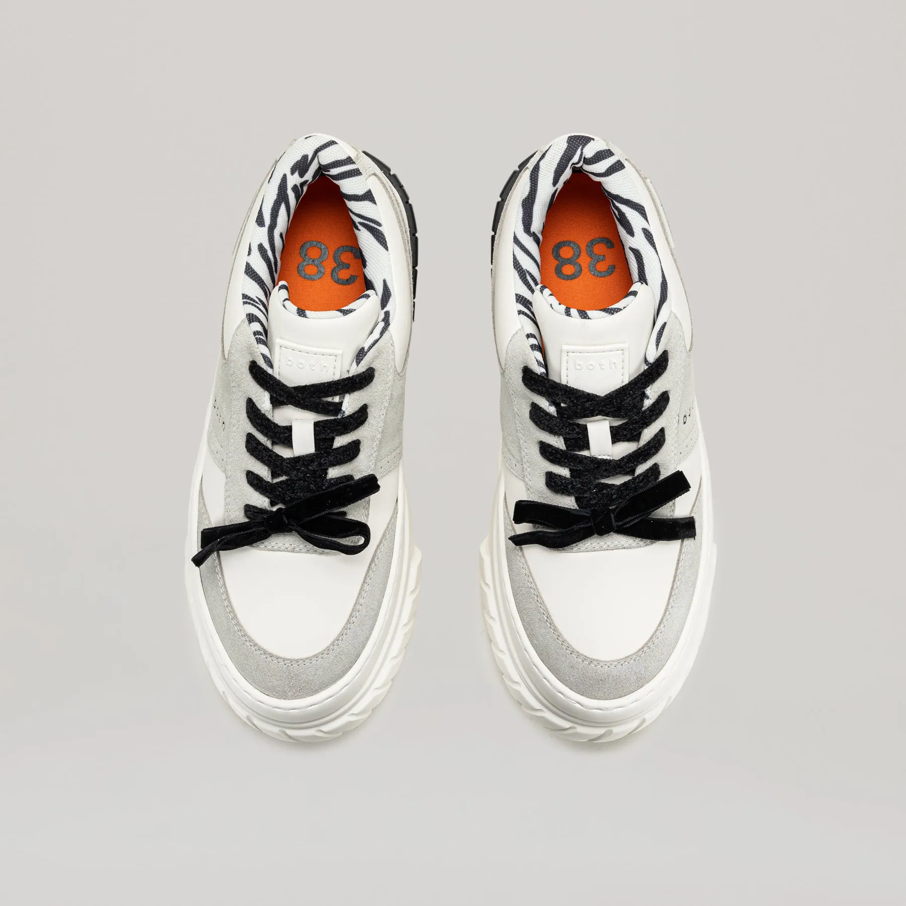 both - TYRES PLATFORM SNEAKER-BLACK/GREY sold by both product image thumbnail 5