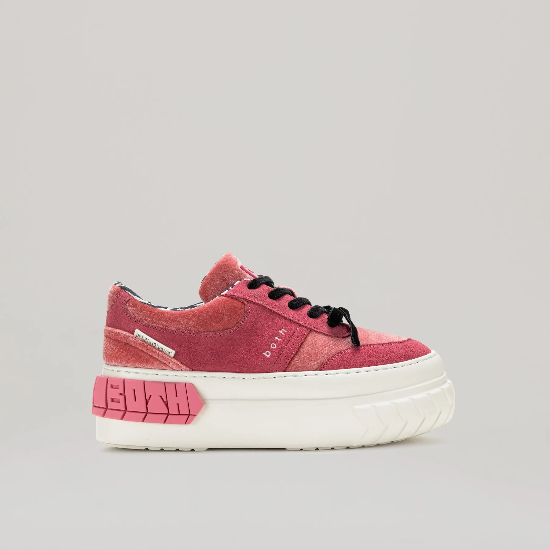 both - TYRES PLATFORM SNEAKER-PINK/PINK sold by both
