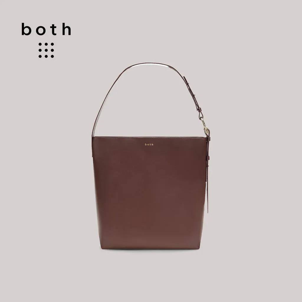 both - GAO TOTE BAG-BROWN sold by both