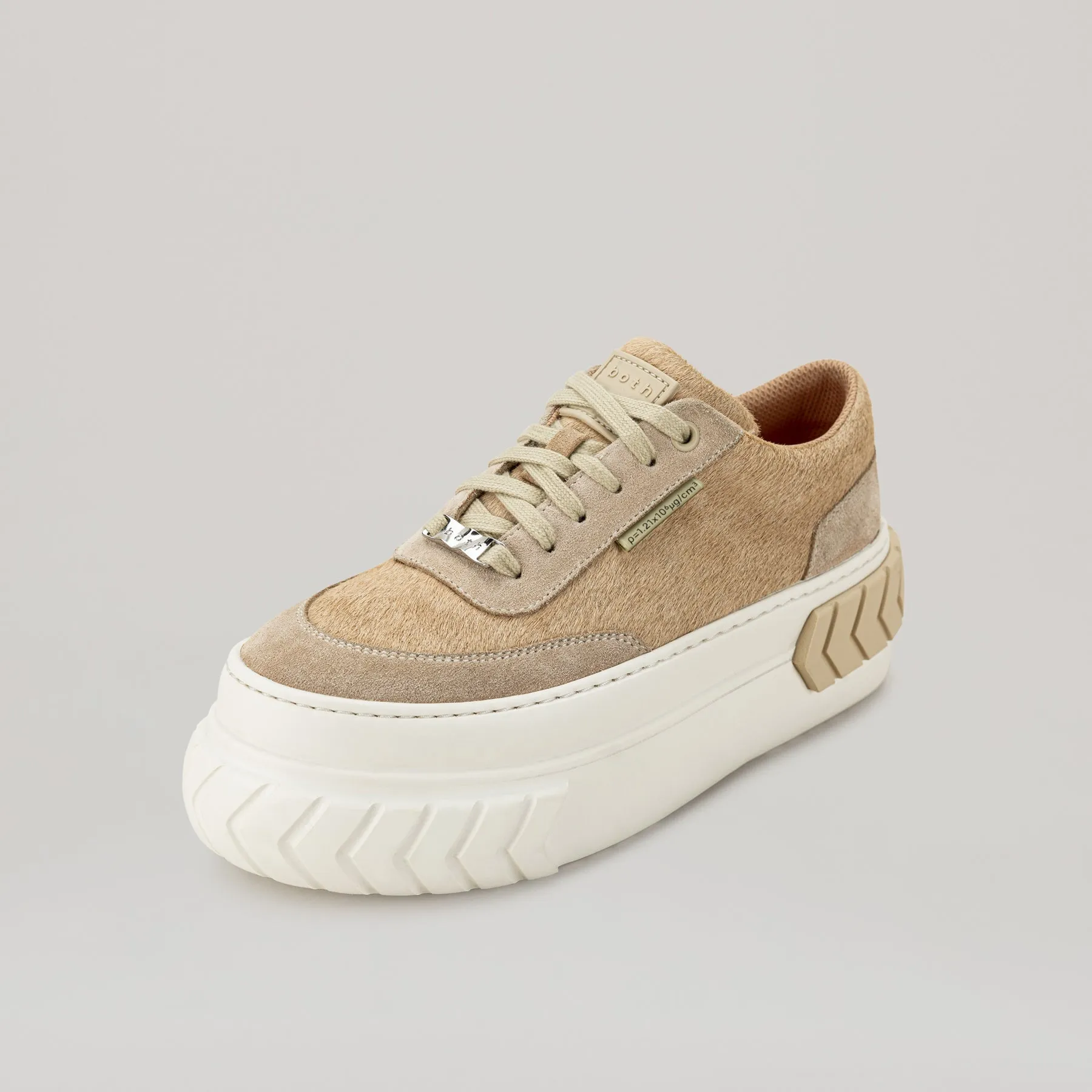 both - TYRES PLATFORM LOW TOP-BEIGE/WHITE sold by both product image thumbnail 3