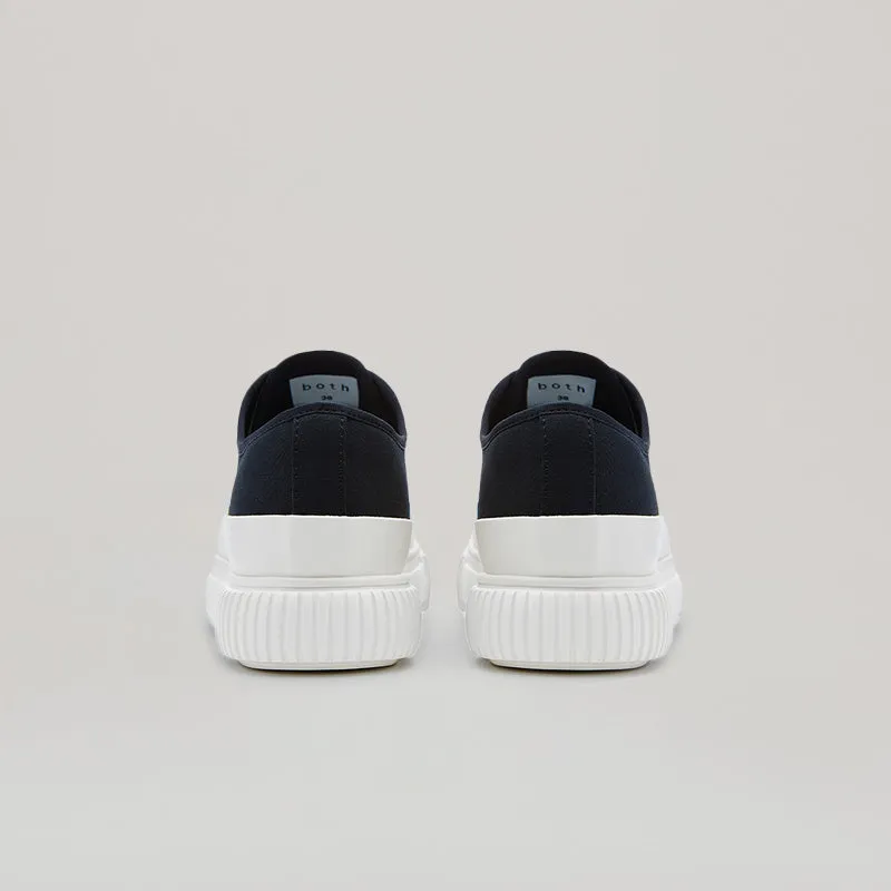 both - EVA PLATFORM SNEAKER-WHITE/BLACK sold by both product image thumbnail 4