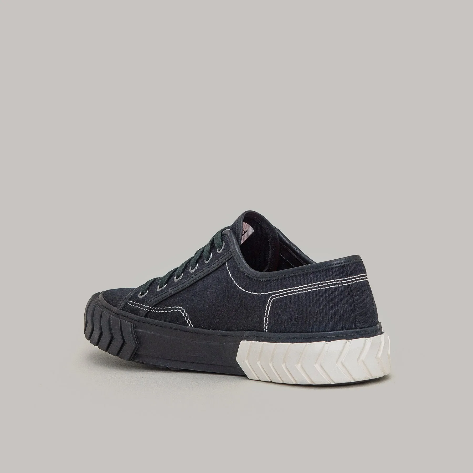 both - TYRES LOW TOP-BLACK/WHITE sold by both product image thumbnail 3