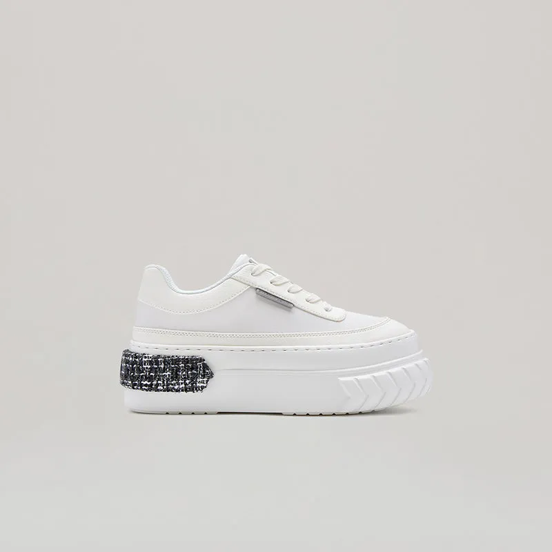 both - TYRES PLATFORM LOW-CREAM-GREY/WHITE sold by both