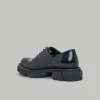 both - GAO DERBIES-SPAZZOLATO-BLACK sold by both