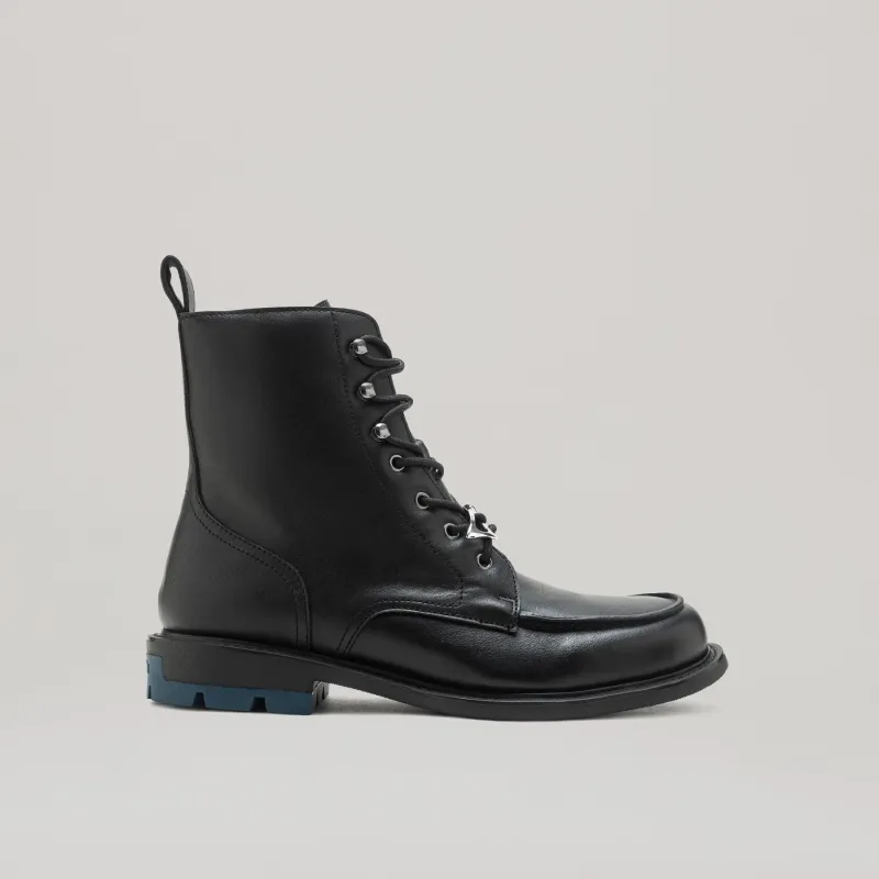 both - RE:RE MOCCASIN BOOTS-BLK sold by both