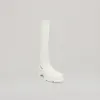 both - GAO EVA KNEE BOOTS-WHITE sold by both