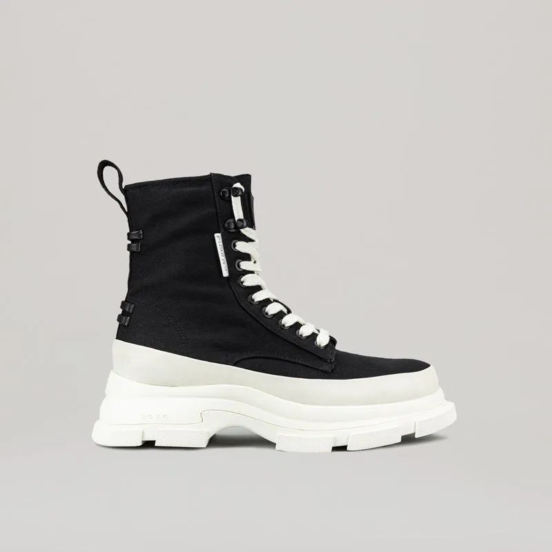 both - GAO EVA HIGH TOP-WHITE/BLACK sold by both
